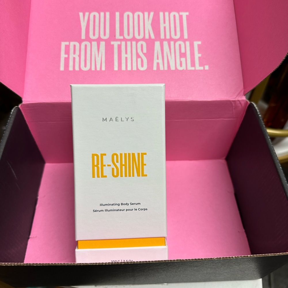 MAËLYS RE-SHINE Illuminating Body Serum - White and Orange